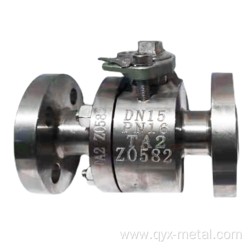 Best GR1 GR2 Titanium Alloy Forged Ball Valve